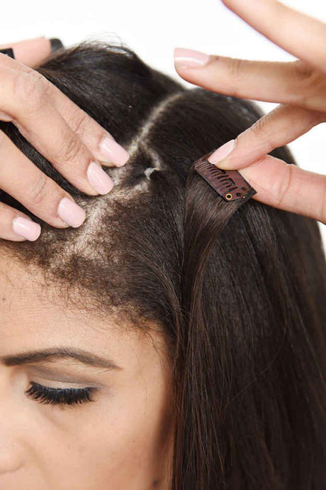 How to Clip in Hair Extensions