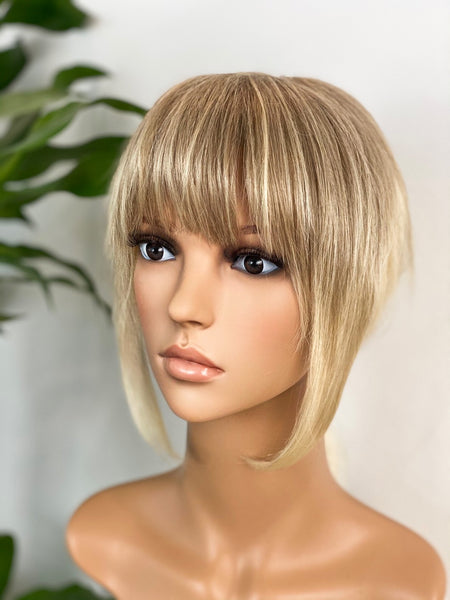 Champagne Blonde Fringe